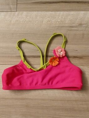 Gymboree Bikini Girls Swim Top Only No Bottoms Size 6-12 Months (J)